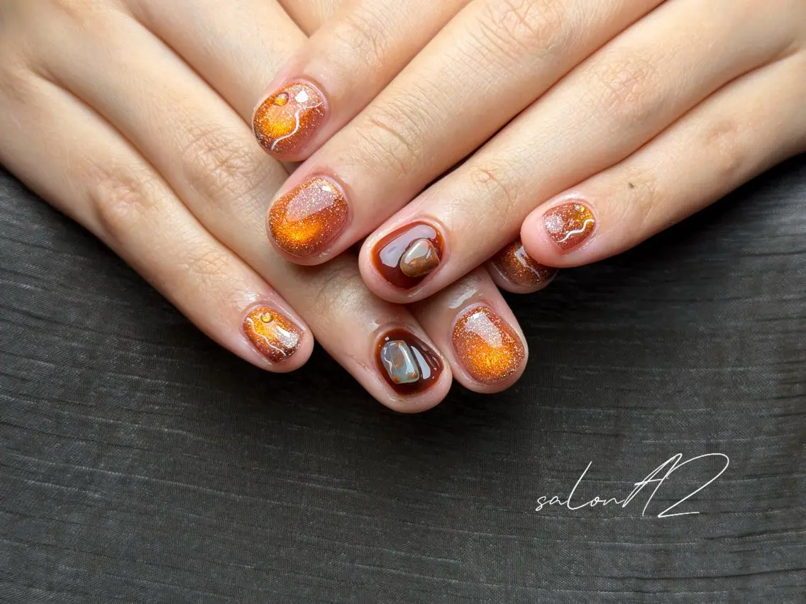 ネイル オフィスネイル ハンドネイル salon AZのネイルデザイン