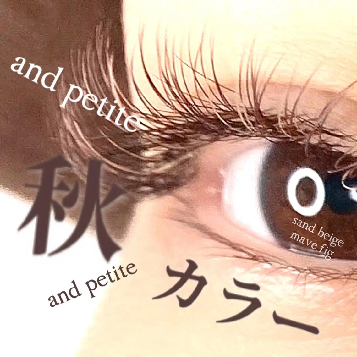カラー パーマ ヘアアレンジ メンズ キッズ ネイル マツエク・マツパ アイブロウ and petite hanaのマツエク・マツパデザイン