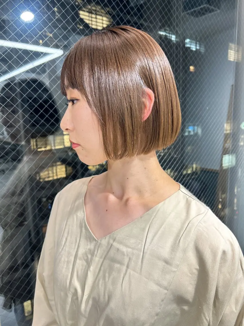 ショート カラー カット ヘアカラー トリートメント 【代表】 たき〜のヘアスタイル