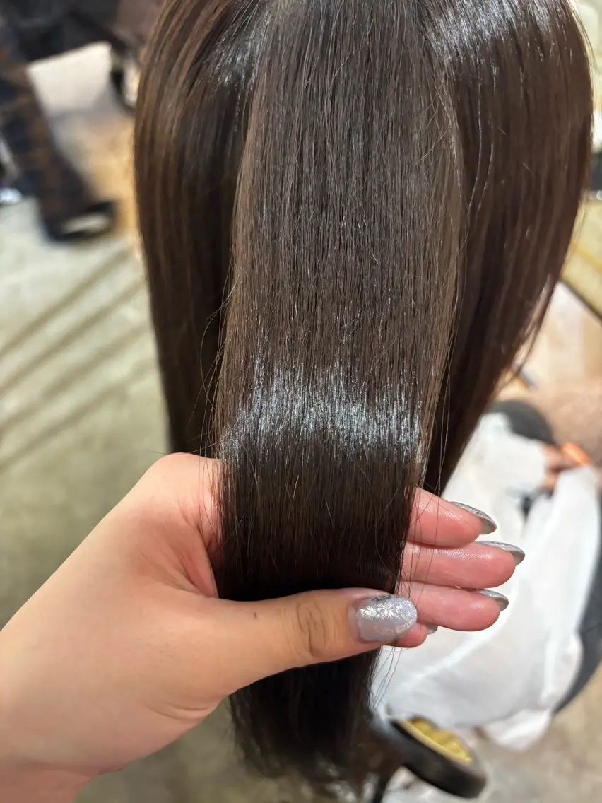 ロング カラーモデ ル募集riana🫧のヘアスタイル