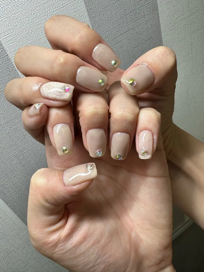ネイル ハンドネイル I_p4ce 🍊あい🍊のネイルデザイン