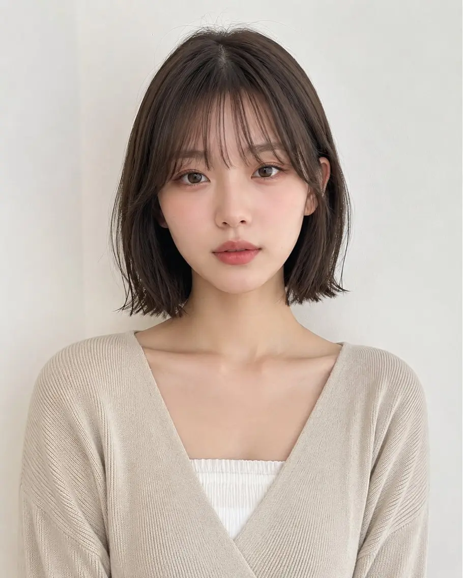 ショート カット トリートメント ヘッドスパ モテ🤍トレンドヘア /新宿/ワカナのヘアスタイル
