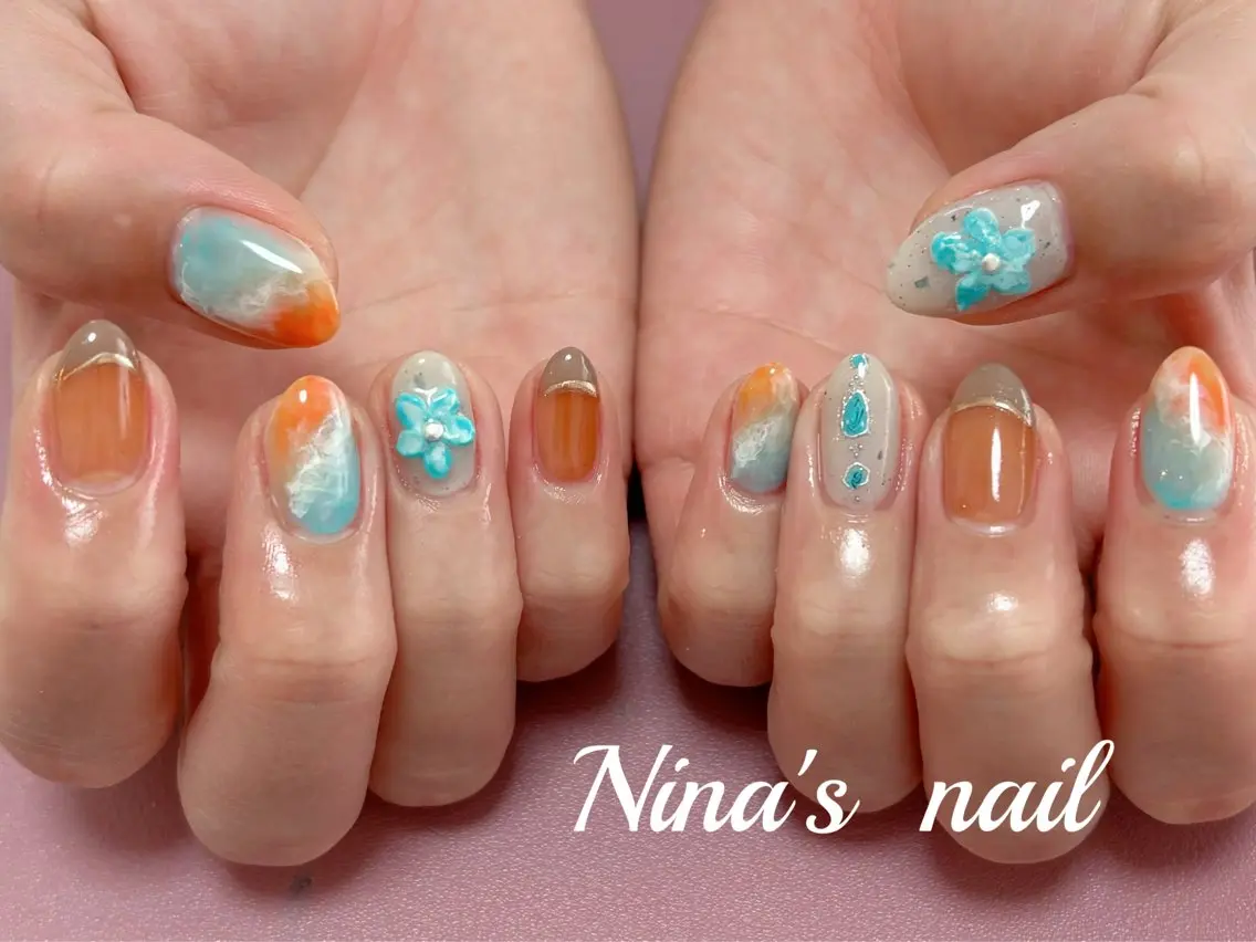 ネイル ハンドネイル Nina's nailのネイルデザイン