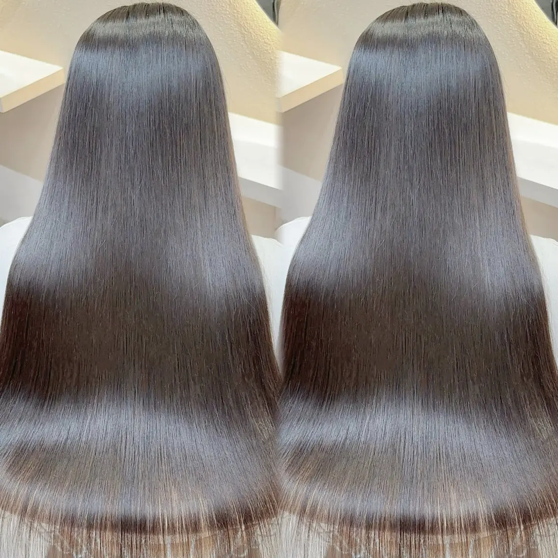 ロング カラー カット ヘアカラー 縮毛矯正 美髪縮毛矯正✨🫧 レイヤー川村利幸のヘアスタイル