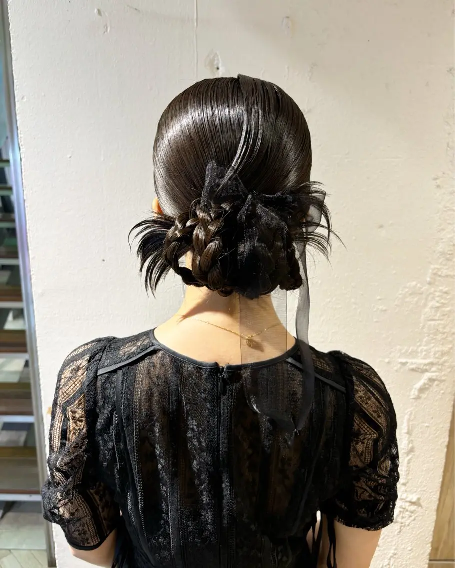 ヘアアレンジ ヘアセット サソウ ユリエ🥥のヘアスタイル