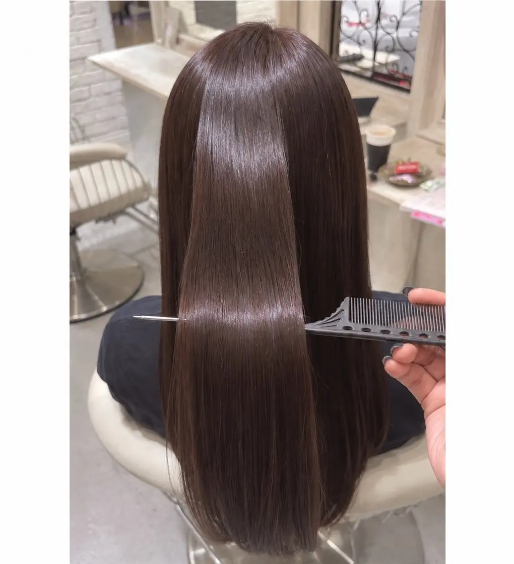 カラー ヘアカラー トリートメント カラーモデル募集中 ‬ユイ🎀のヘアスタイル