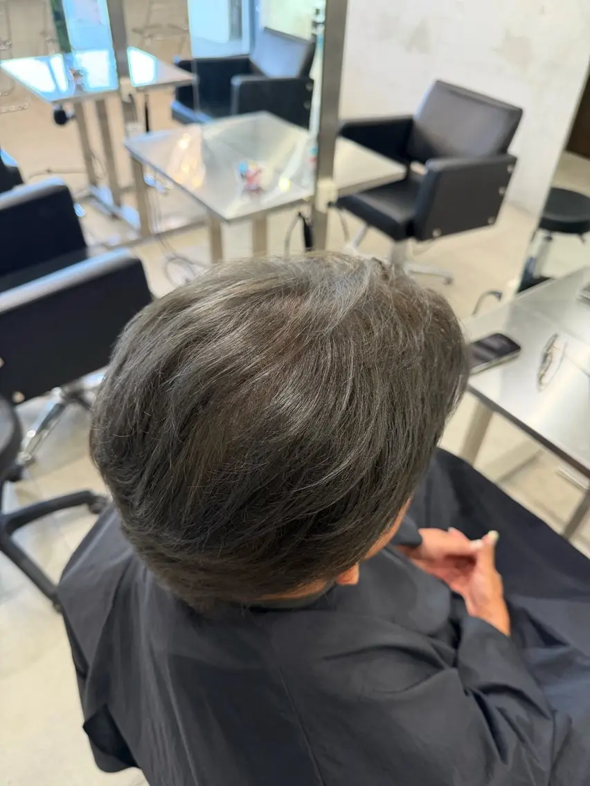 カラー メンズ 大井 瞬太のヘアスタイル