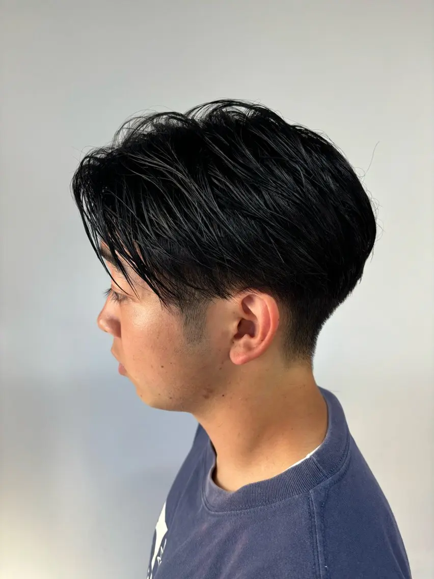 ショート カラー メンズ カット ヘアカラー 伊藤 那月のヘアスタイル