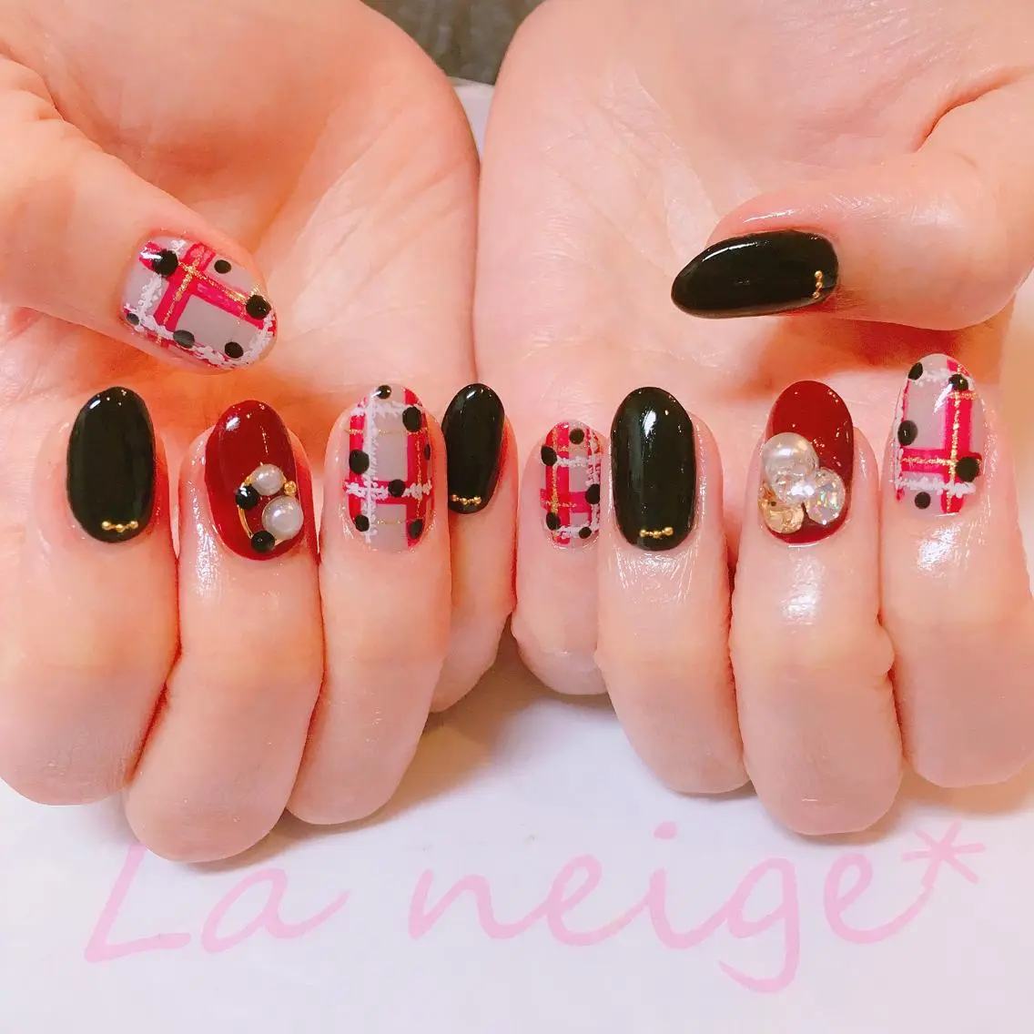 ネイル La neige* yuki 🐩🌙のネイルデザイン