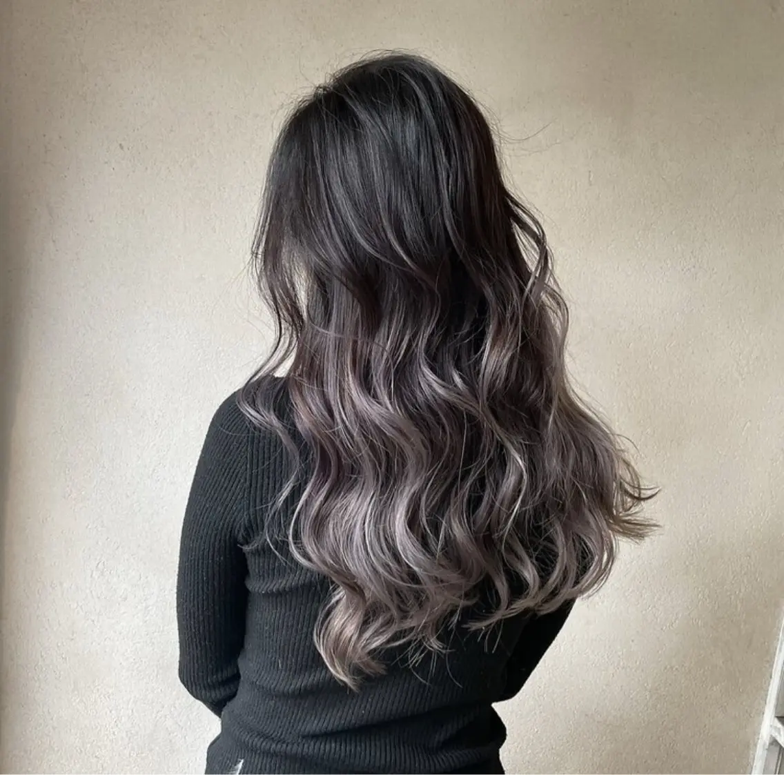 カラー グラデーションカラー ラベンダーカラー ブリーチカラー 🦋RANA🦋のヘアスタイル