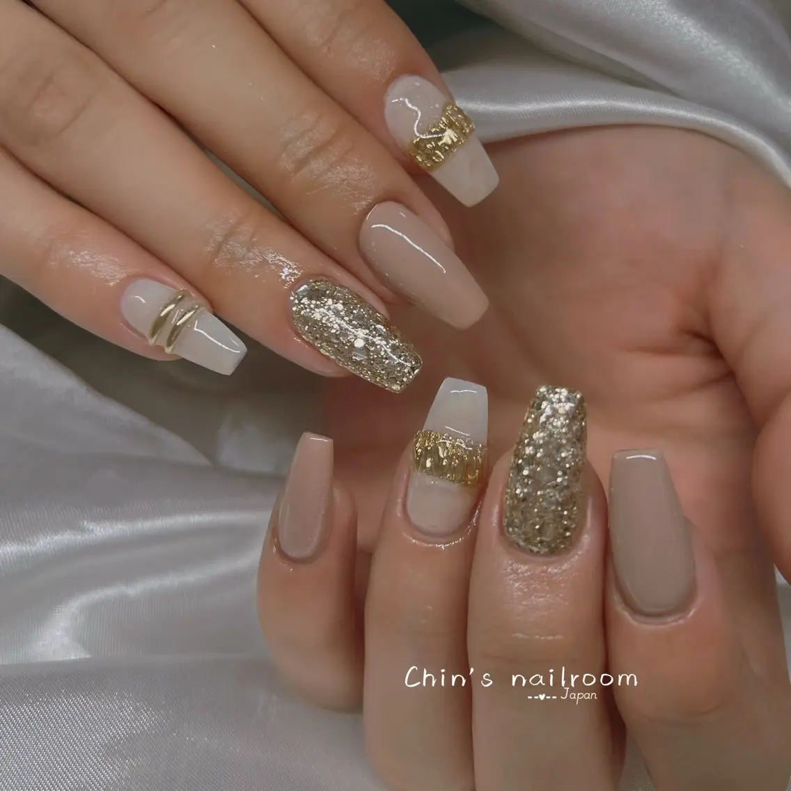 ネイル 韓国ネイル ワンホンネイル Kawaii ChibaNailのネイルデザイン