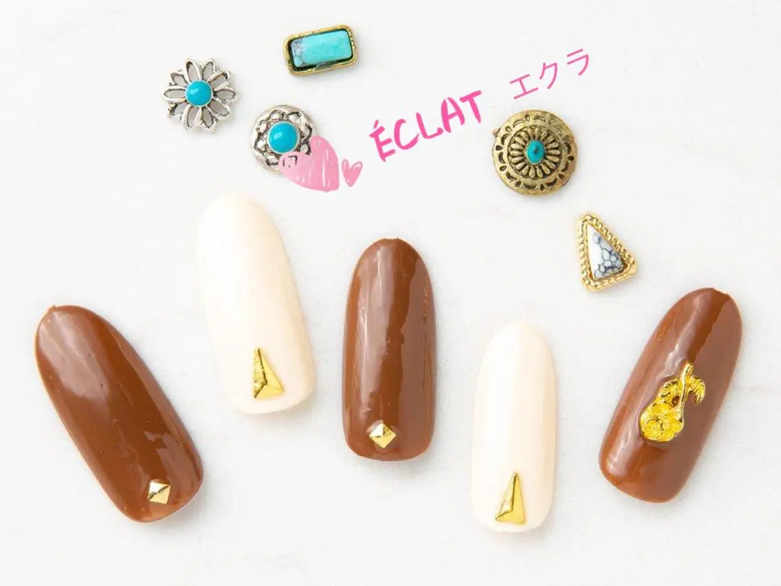ネイル ハンドネイル ネイルサロンエクラ 🫧Shizukaのネイルデザイン