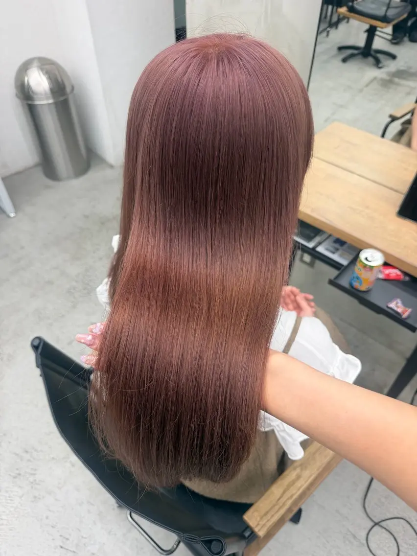 セミロング カラー ヘアアレンジ ヘアカラー トリートメント ゆめか🦋 /似合わせカラー💖のヘアスタイル