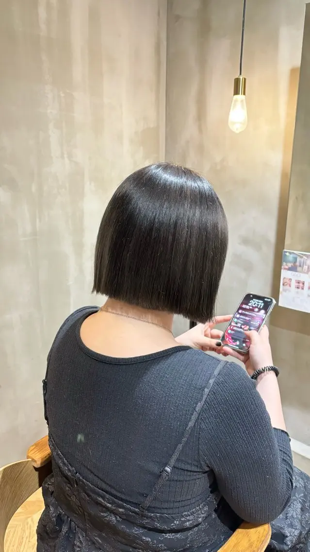 (ミニモ限定)毛先カット、ボブカット、レイヤーカット限定の写真