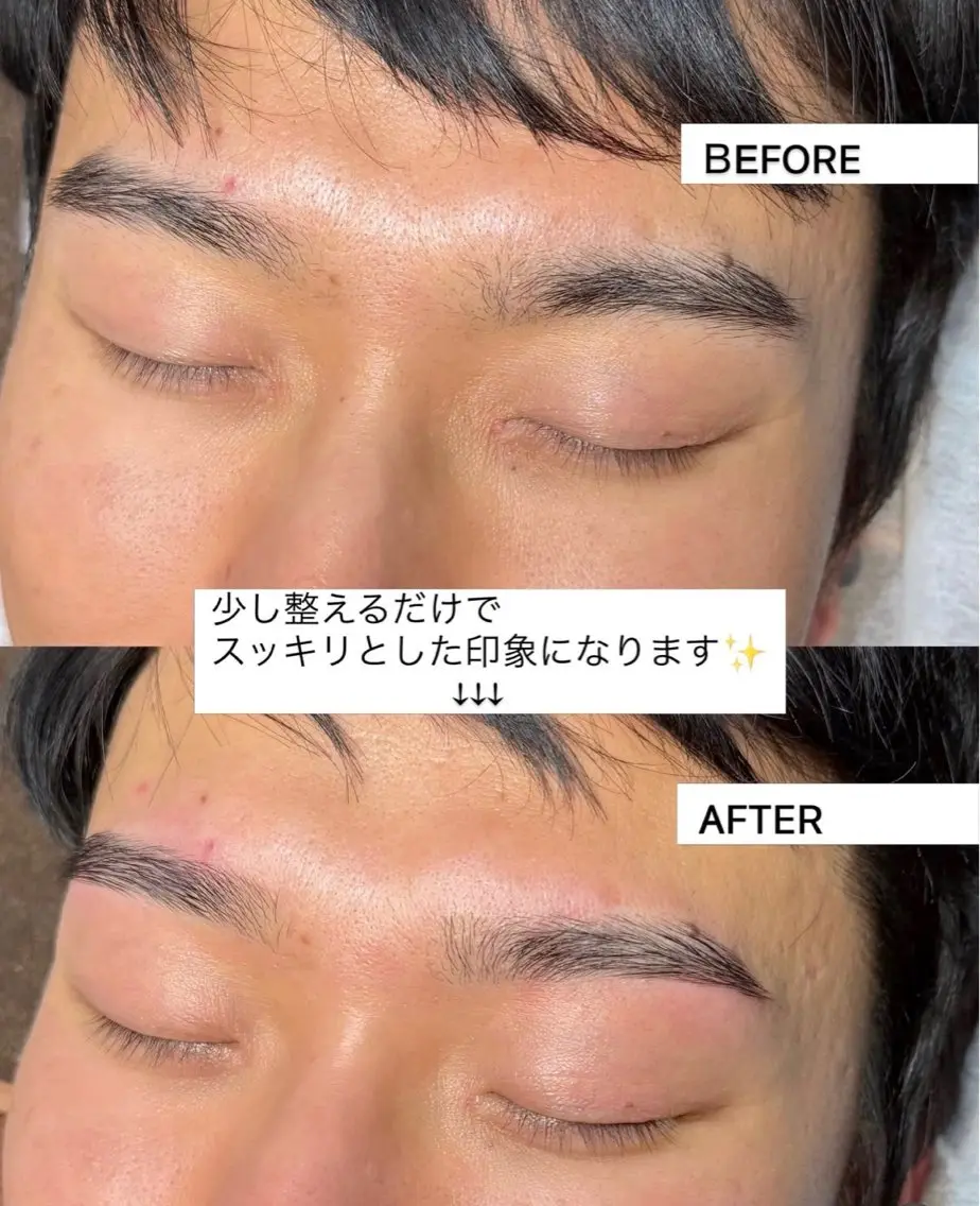 アイブロウ ワックス脱毛 眉カット lampur. ucaのマツエク・マツパデザイン