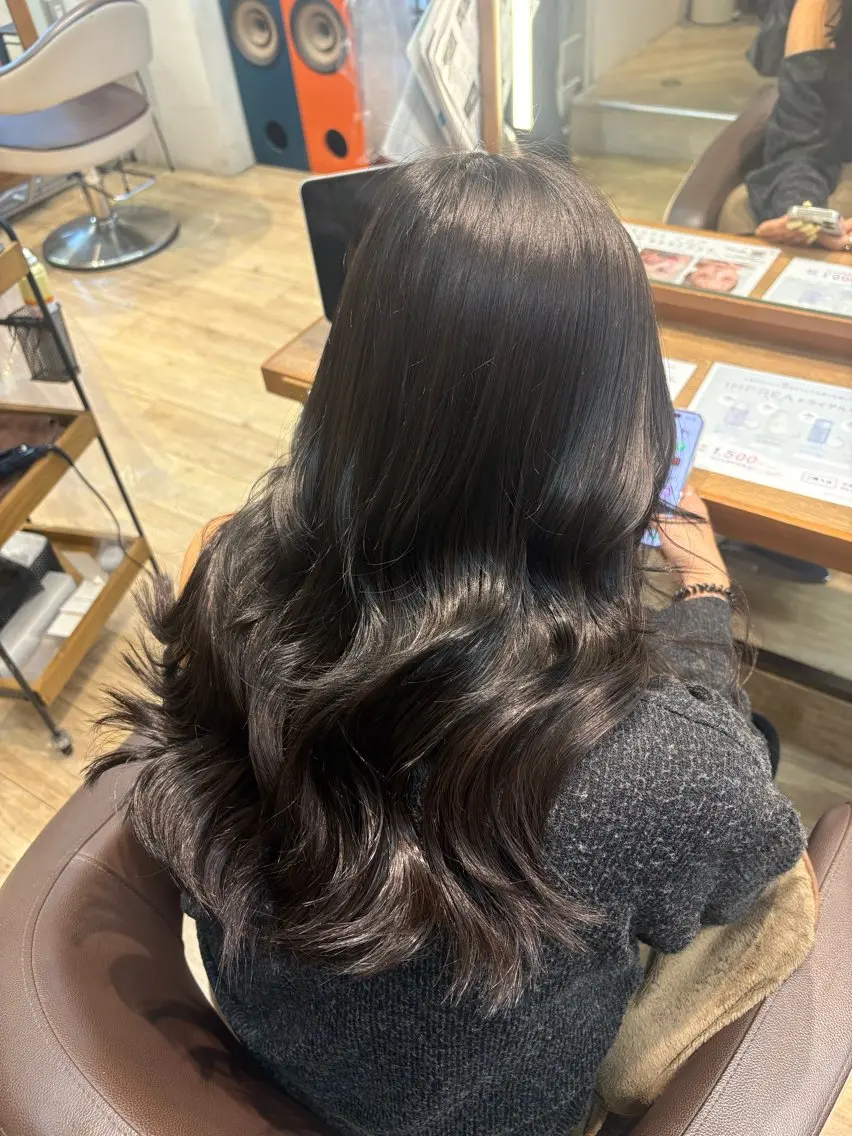 ロング エクステ 透明感カラー 🧚‍♂️さえのヘアスタイル