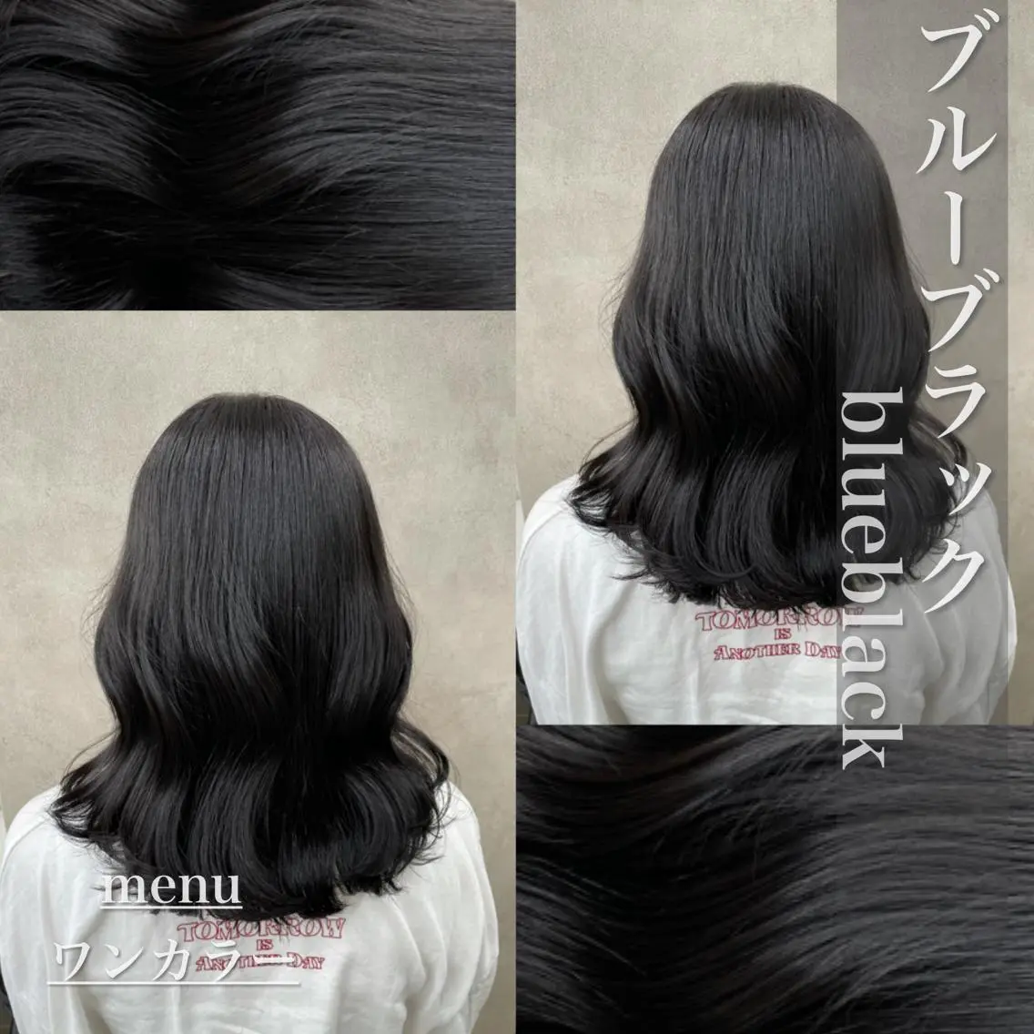 ミディアム カラー 抜け感レイヤー︴ ニュアンスカラーのヘアスタイル