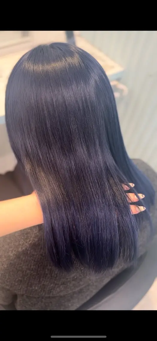 ロング カラー ヘアカラー ♥️暖色カラ ー♥️由夏のヘアスタイル