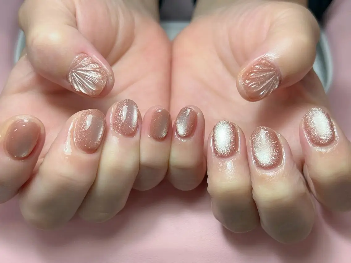 ネイル AURA NAIL 上前津のネイルデザイン