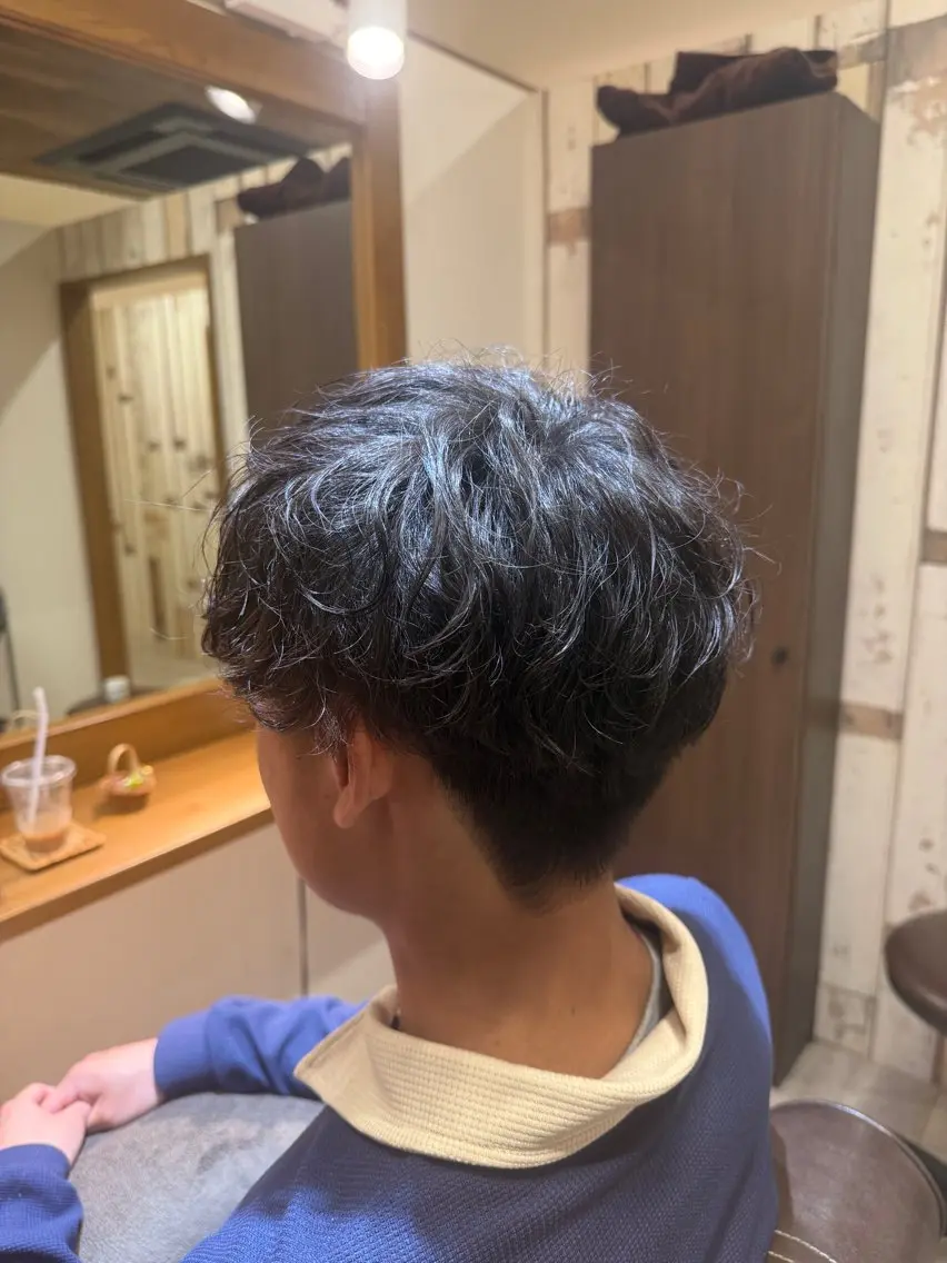 パーマ 木元 恵実のヘアスタイル