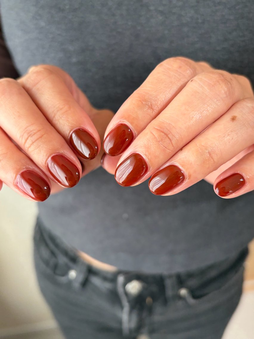 ネイル ボルドー ハンドネイル lou nailのネイルデザイン