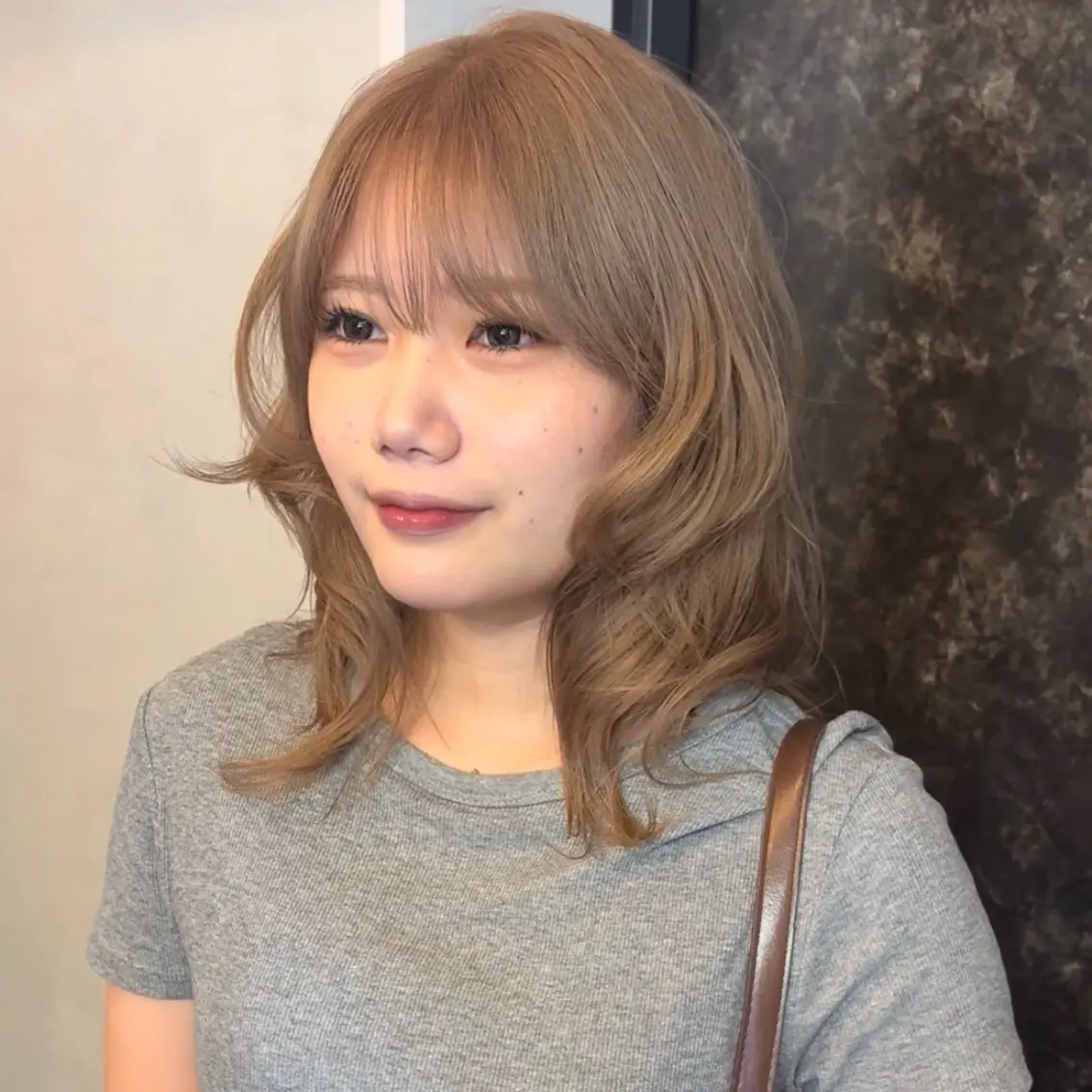 カラー ShioRi/博多/ 暖色/色味カラーのヘアスタイル