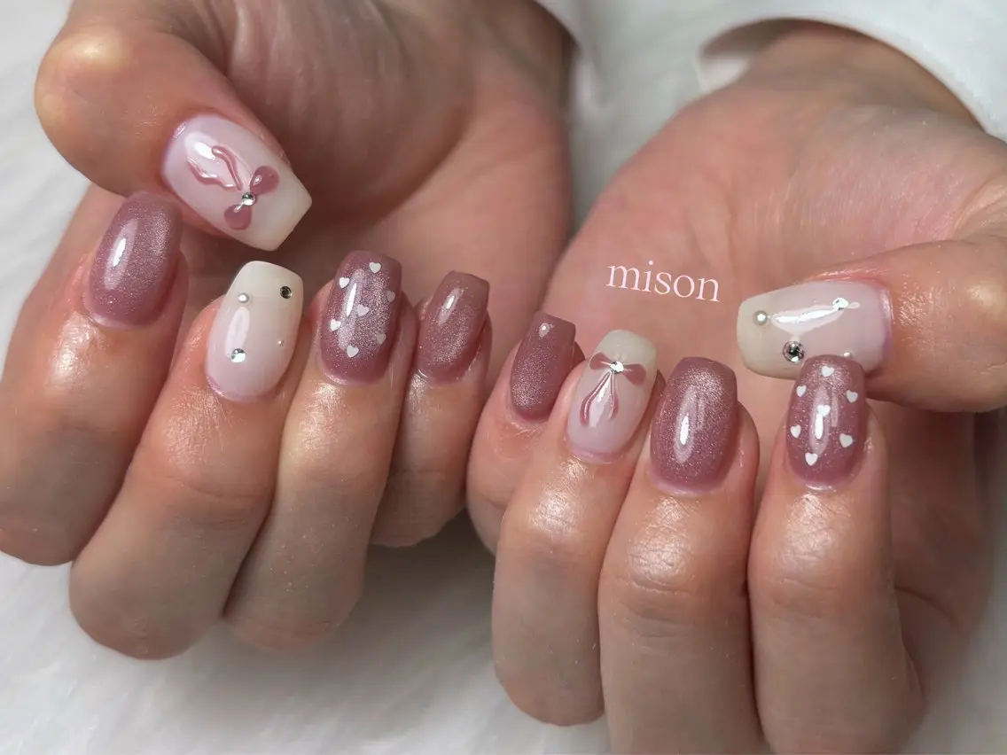 ネイル mison 安形友花のネイルデザイン