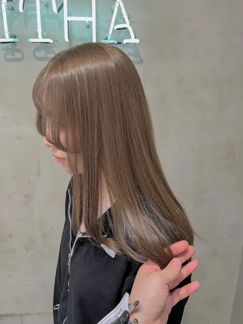 【本気の艶髪へ💎】縮毛矯正+1stepトリートメントの写真