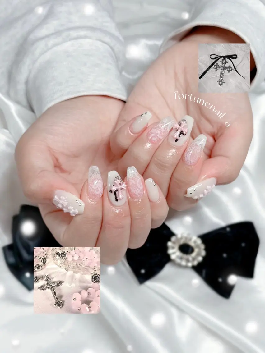 ネイル ハンドネイル ✩.*🎀 aoi🎀のネイルデザイン