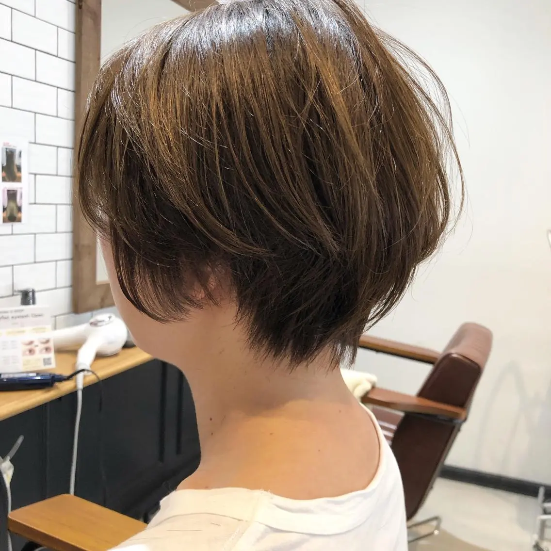 ショート カラー カット ヘアカラー トリートメント 【ショート特化】 森本　祐太のヘアスタイル