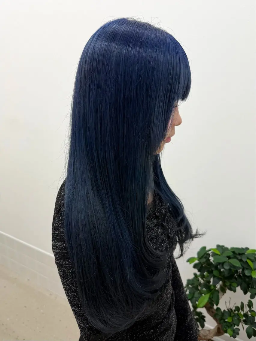 ロング カラー ヘアカラー 加本 翼のヘアスタイル