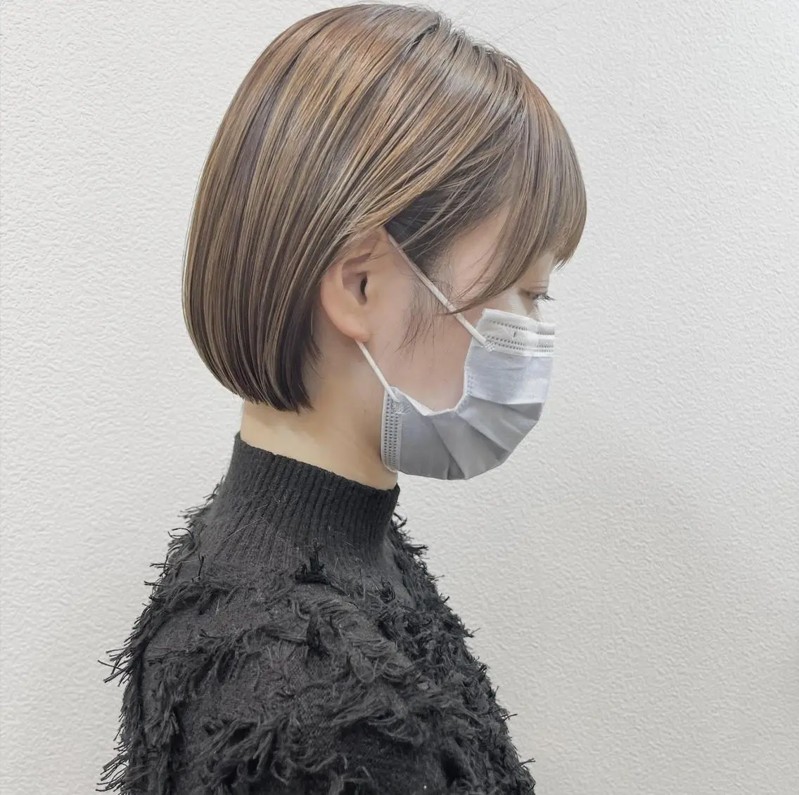 ショート ンジハ えみのヘアスタイル