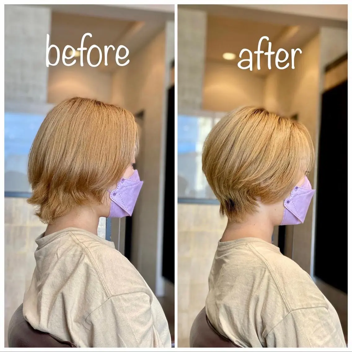 ショート 宮城 将大のヘアスタイル
