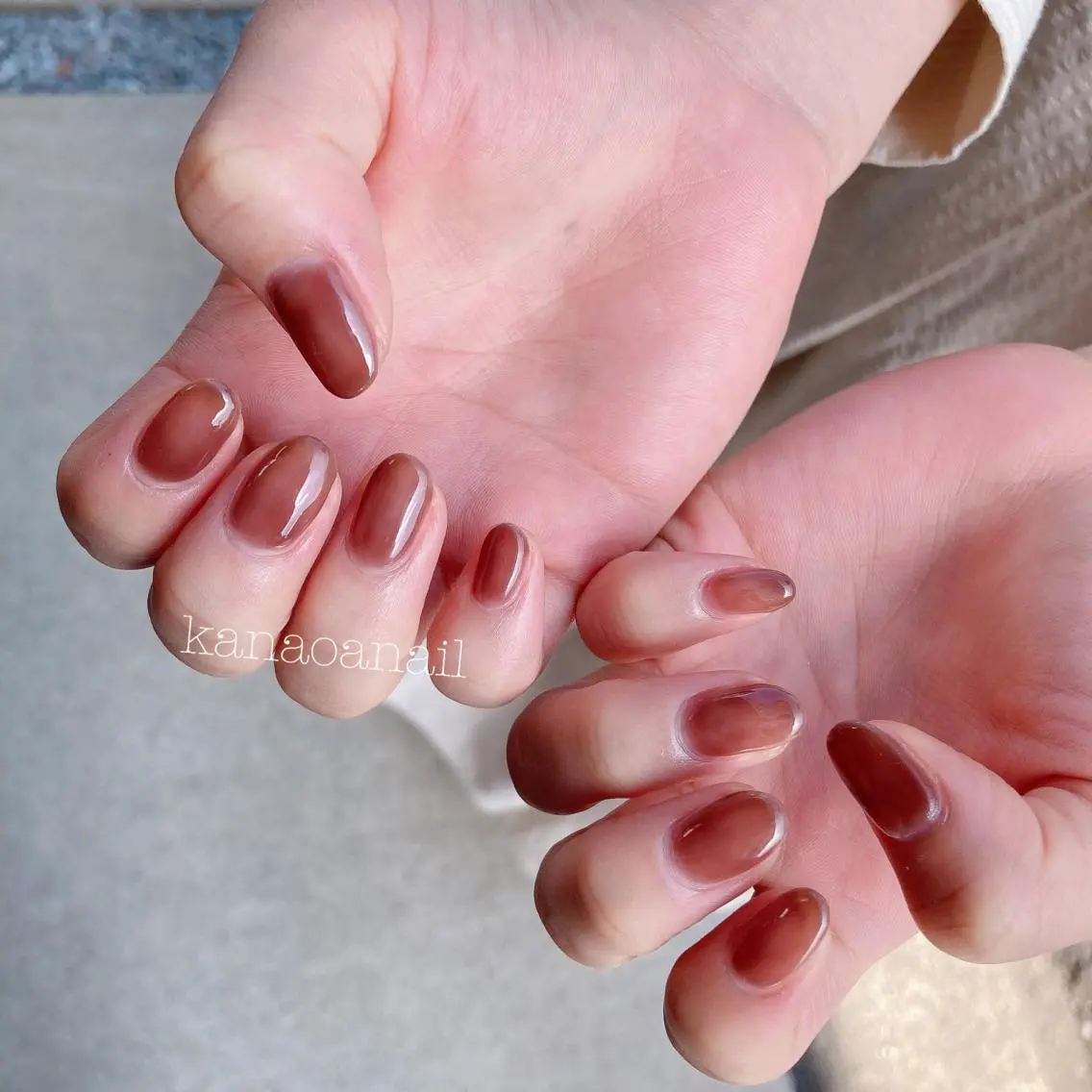 ネイル 地爪育成💅 kanaoanailのネイルデザイン
