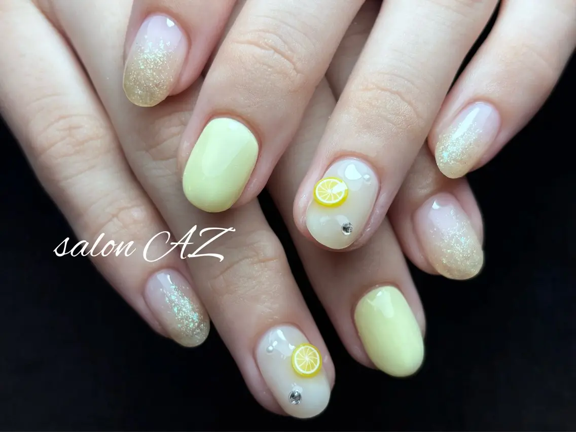 ネイル オフィスネイル ハンドネイル salon AZのネイルデザイン