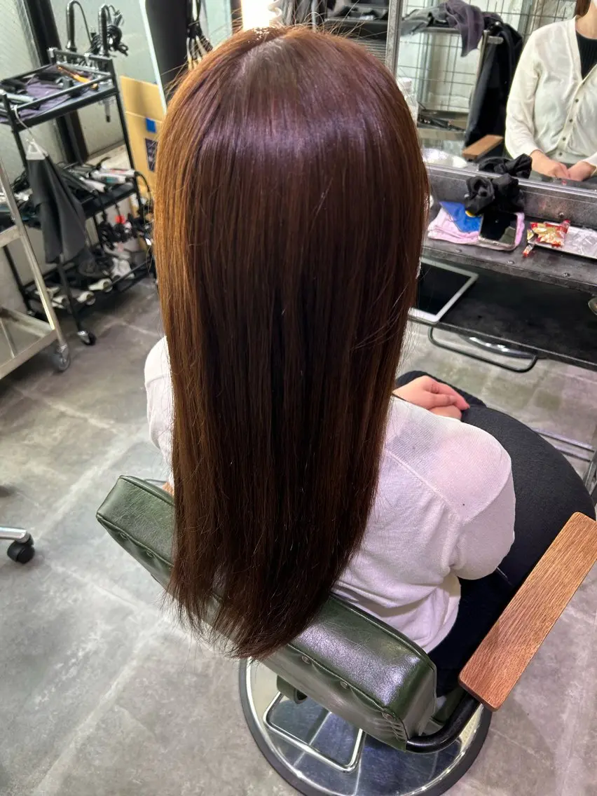 ロング カラー ヘアカラー Retsu /UniQのヘアスタイル
