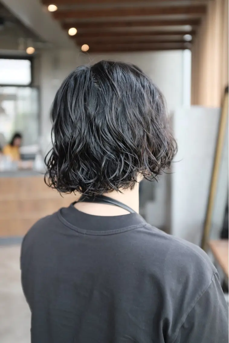 ショート パーマ 詩織/パーマ /代官山のヘアスタイル