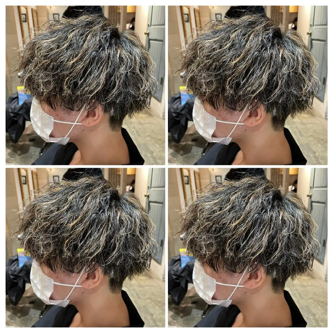 カラー パーマ メンズ カット ヘアカラー パーマ トリートメント 店長💎髪質改善 /艶髪/荻原💎のヘアスタイル