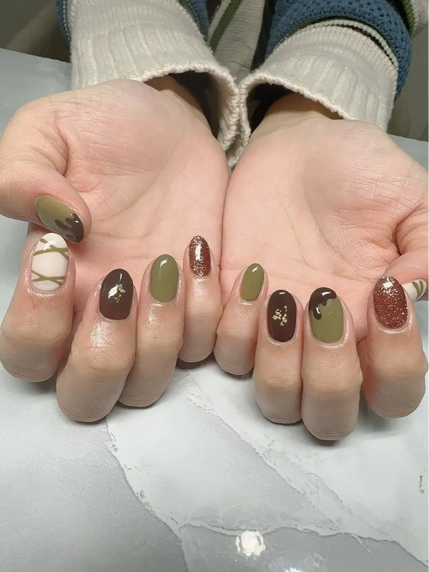 ネイル 持ち込み nyasu nailのネイルデザイン