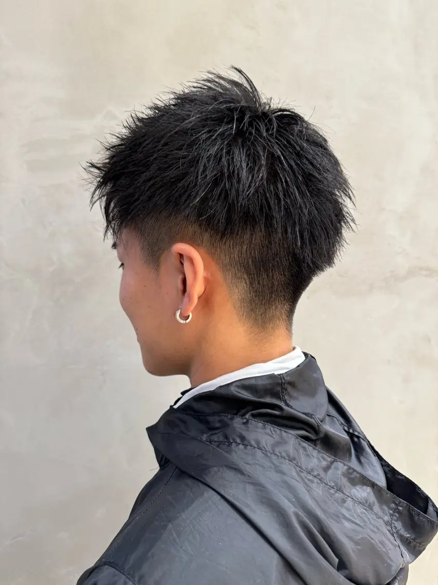 ショート メンズ 國井 誠/メンズカットのヘアスタイル
