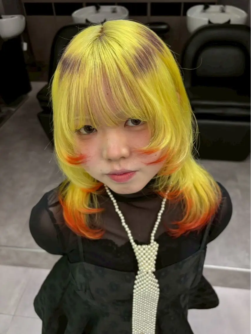 カラー め るのヘアスタイル