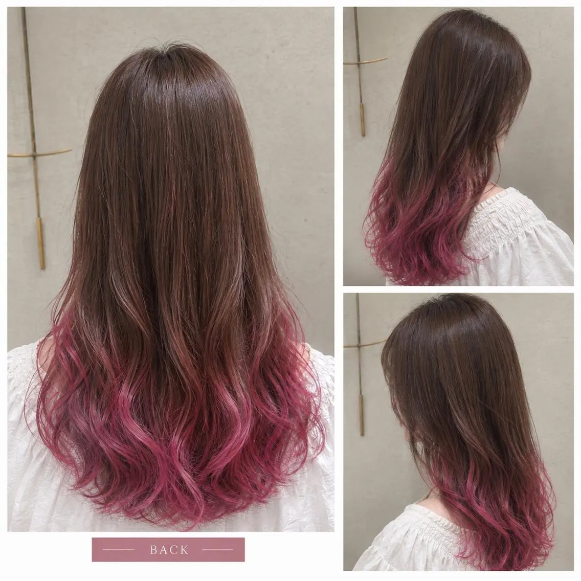 ロング カラー ヘアカラー トリートメント ブリーチカラー特化 栄/矢場町/栄 服部のヘアスタイル