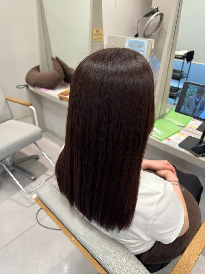 ロング カラー ヘアカラー CRECE💫永尾 胡桃のヘアスタイル