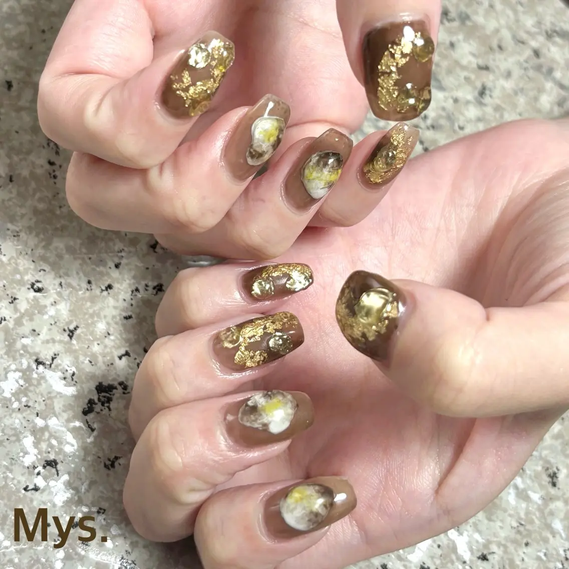 ネイル ハンドネイル Mys. 三上紗紀のネイルデザイン