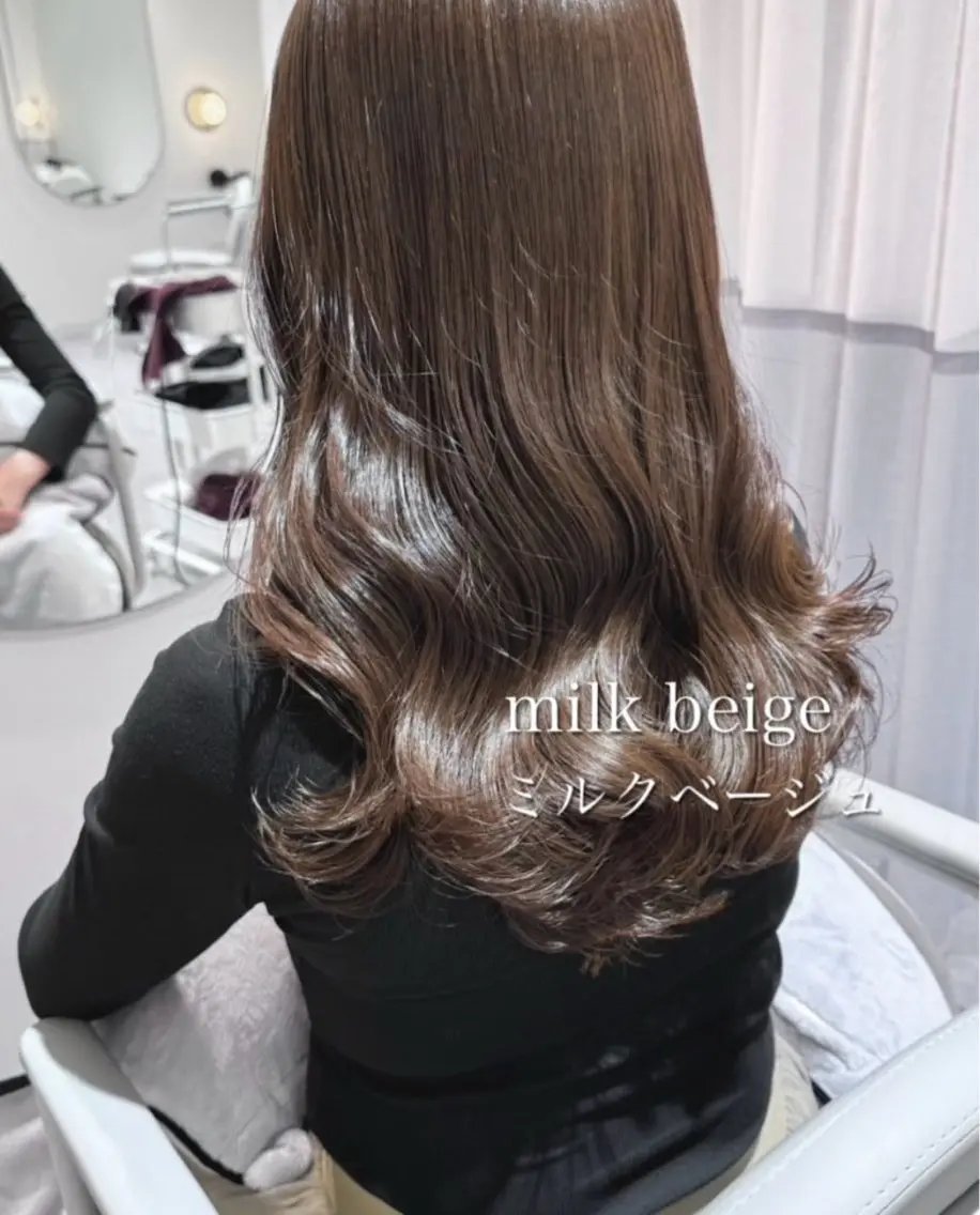 セミロング 美髪✨艶髪✨髪質改善 カラー特化❣辻本悠心のヘアスタイル