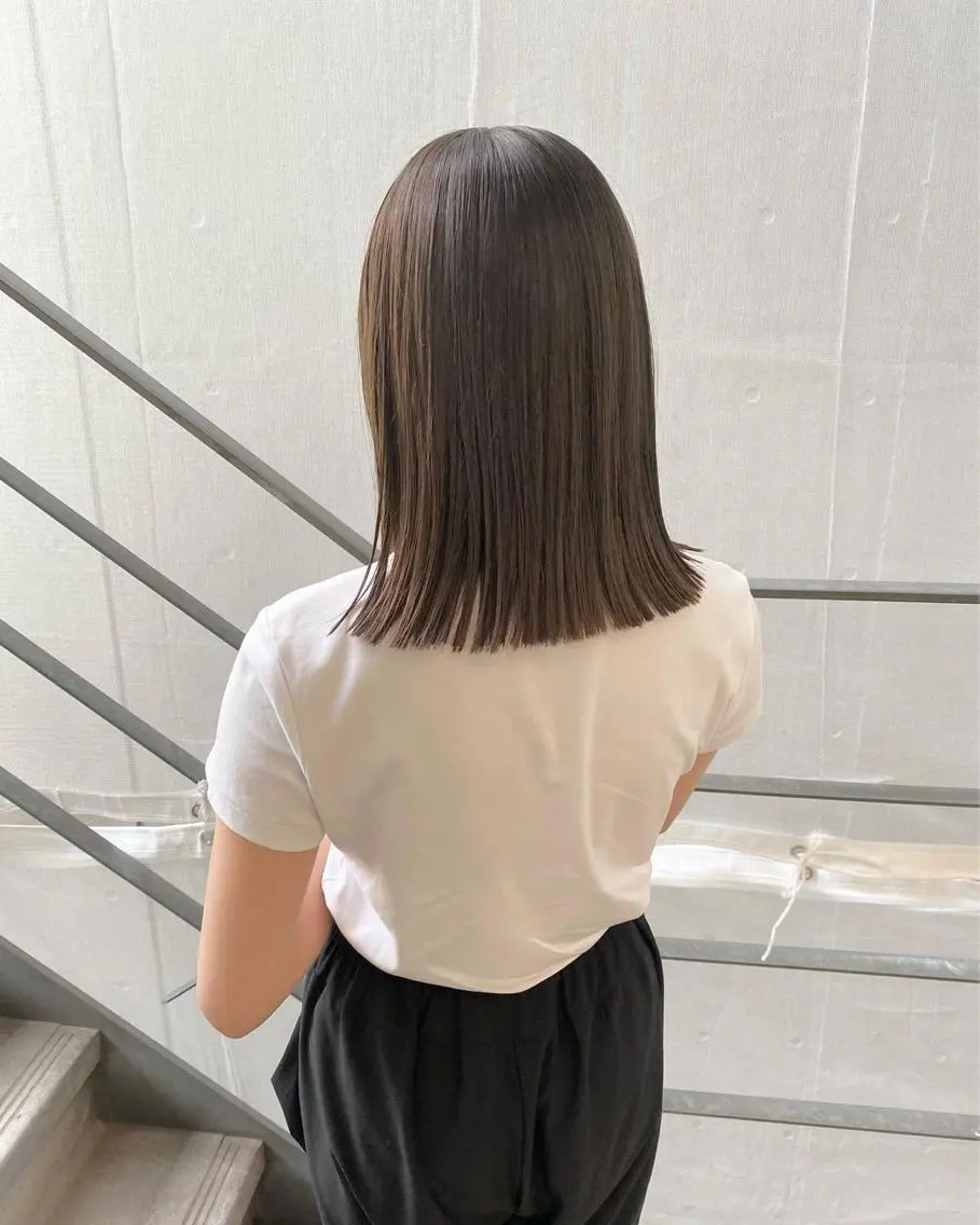 【✨️うる艶✨️カット+縮毛矯正】+炭酸spa+Aujuaクイックトリートメント🪻の写真