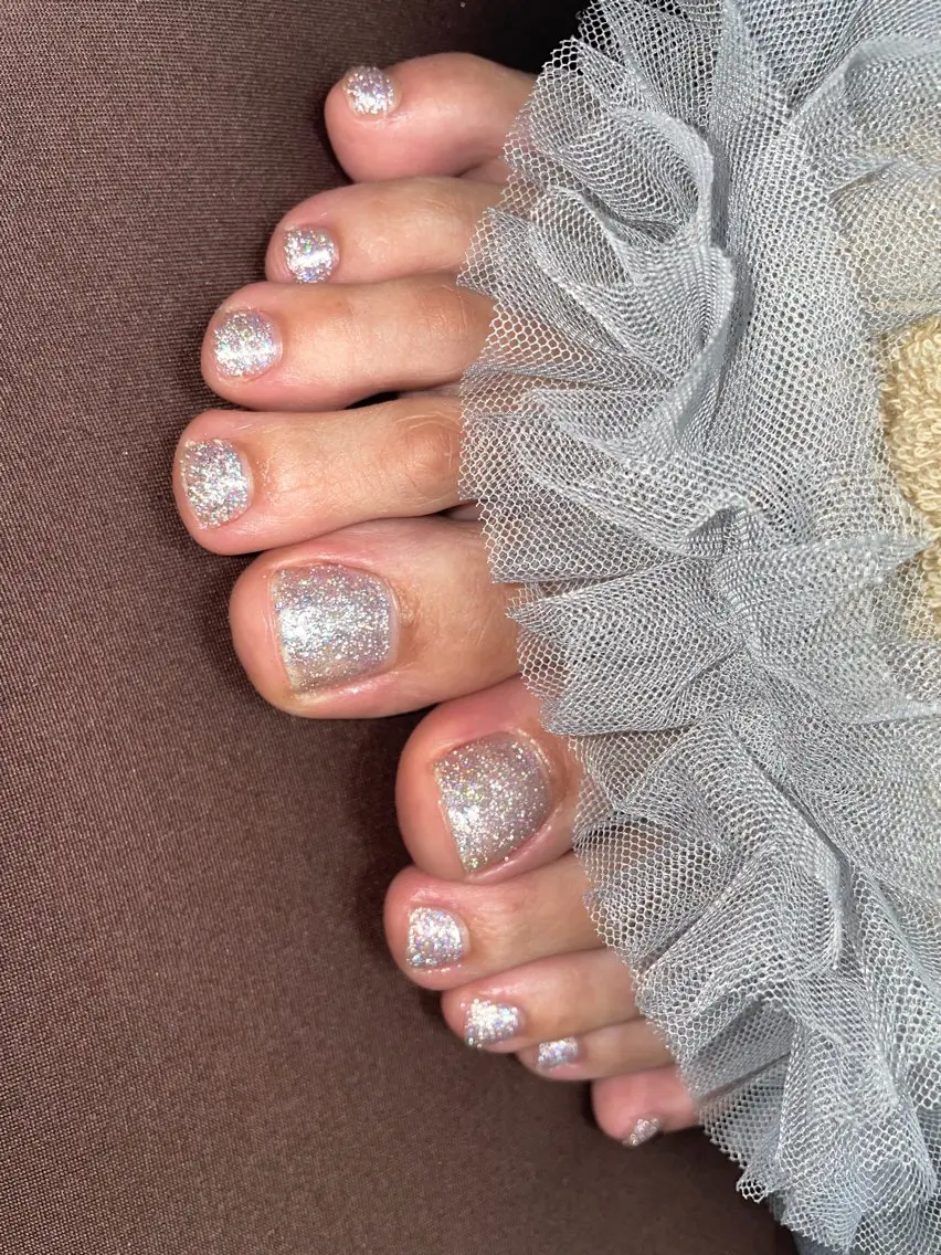 ネイル フラッシュネイル フットネイル moon nailのネイルデザイン