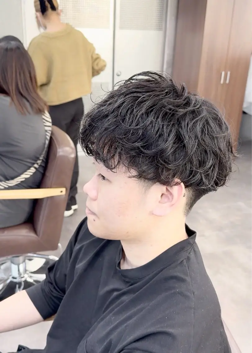 【新規限定】メンズカット+パーマ(シャドウパーマ)の写真