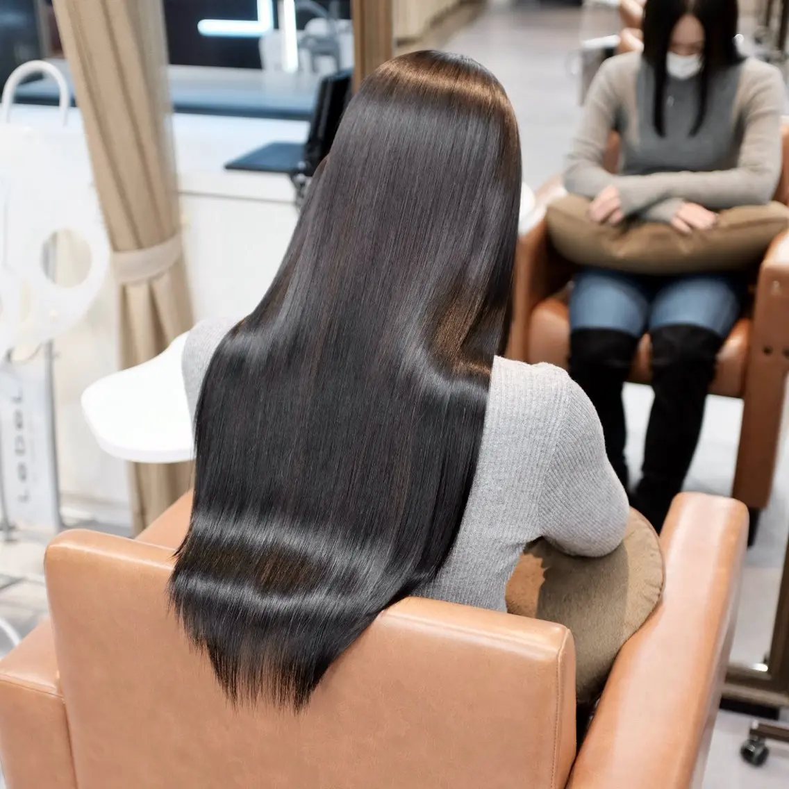 カット+超高濃度水素ストレート+ヘアエステ髪質改善トリートメントの写真
