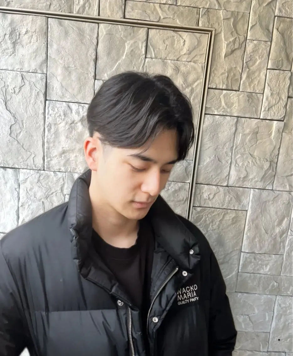 メンズカット+縮毛矯正++2stepトリートメントの写真